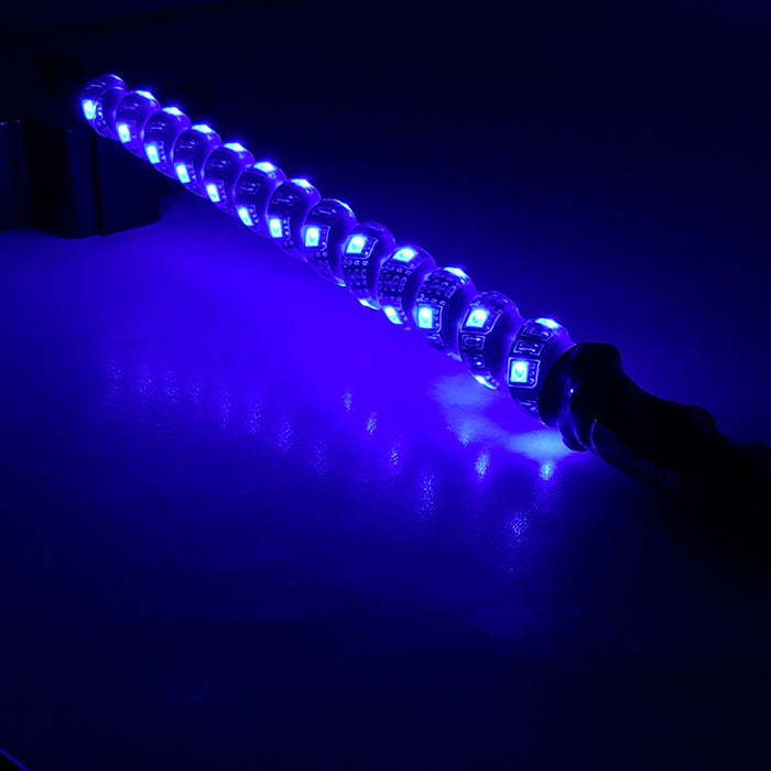 Quake LED Radio Antenna 14 Inch LED RGB Radio Antenna - QW918