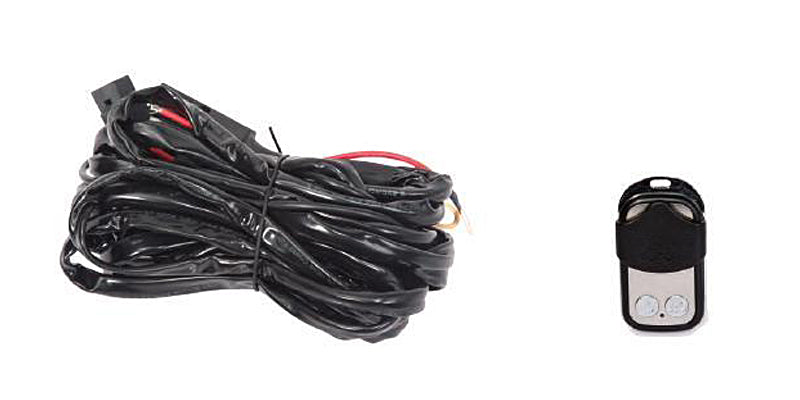 Quake LED Accessory Light Controller Kit Flashing/SOS Remote Control Wire Harness - QWH367