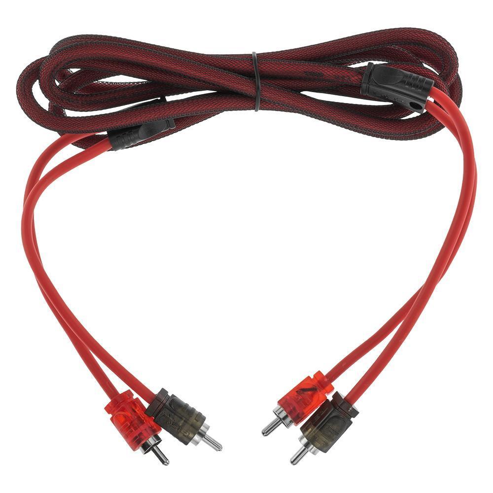 DS18 Audio Cable Advance RCA Ultra Flex 6 Feet 2 Channel Dual Male DS18 - R6