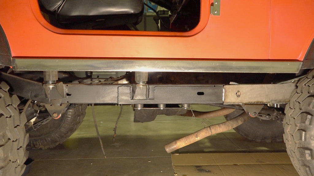 Rust Buster Frame Repair Skid Plates 76-86 CJ7 Skid Plate Frame Section (Right) Rust Buster - RB1011R