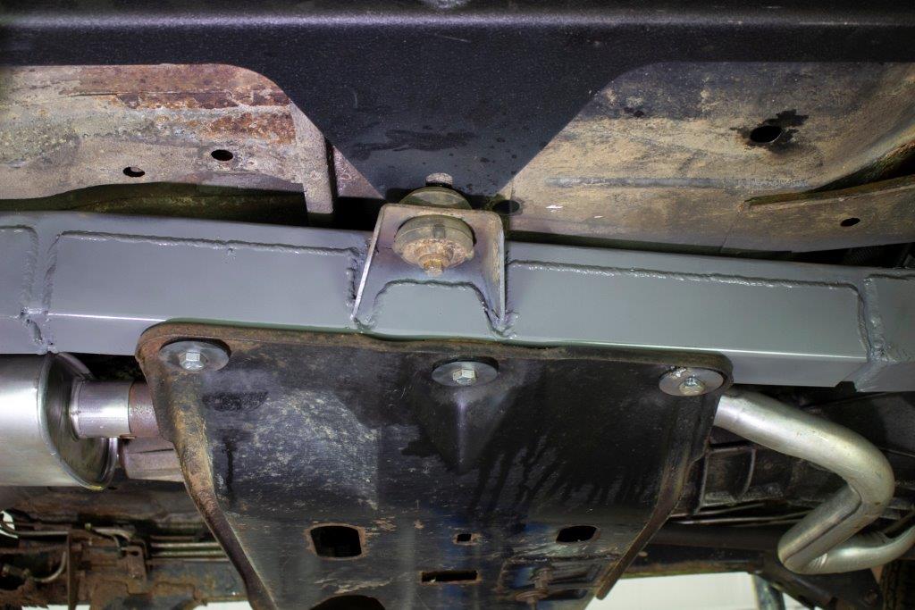Rust Buster Frame Repair Skid Plates Jeep YJ Center Frame Skid Plate Mount Driver Side For 87-95 Jeep YJ Wrangler Rust Buster - RB2014L