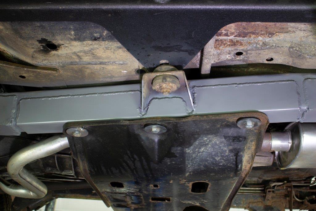 Rust Buster Frame Repair Skid Plates Jeep YJ Center Frame Skid Plate Mount Passenger Side For 87-95 Jeep YJ Wrangler Rust Buster - RB2014R