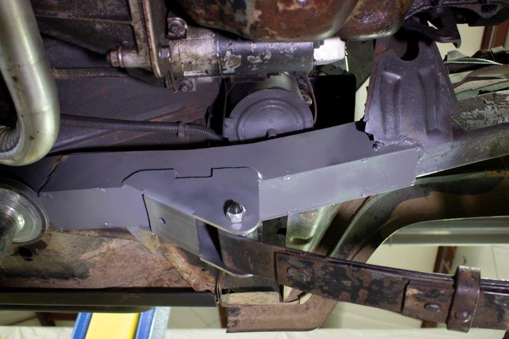 Rust Buster Frame Repair Leaf Springs Jeep YJ Rear Section of Front Frame Spring Mount Driver Side For 87-95 Jeep YJ Wrangler Rust Buster - RB2015L