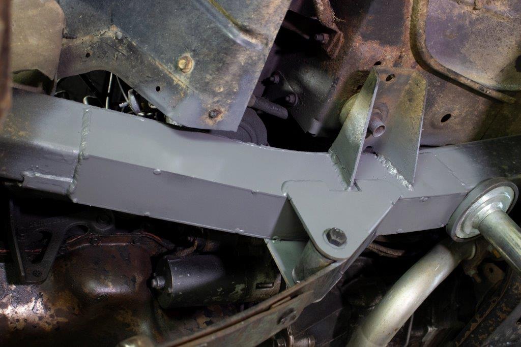 Rust Buster Frame Repair Leaf Springs Jeep YJ Rear Section of Front Frame Spring Mount Driver Side For 87-95 Jeep YJ Wrangler Rust Buster - RB2015L
