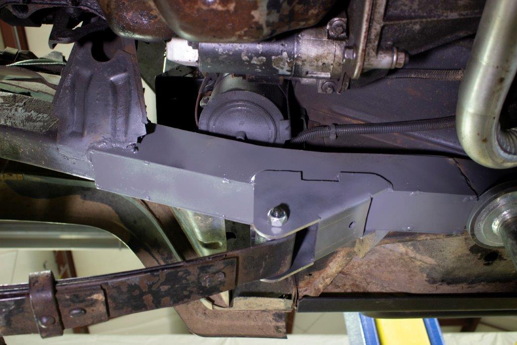 Rust Buster Frame Repair Leaf Springs Jeep YJ Rear Section of Front Frame Spring Mount Passenger Side For 87-95 Jeep YJ Wrangler Rust Buster - RB2015R