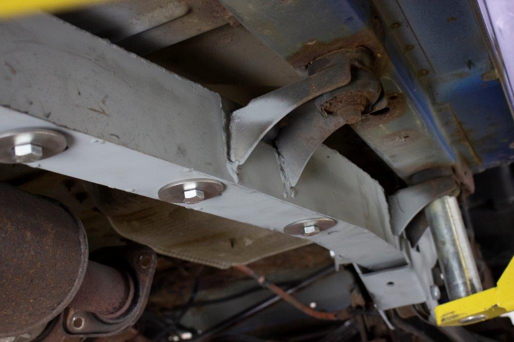 Rust Buster Frame Repair Skid Plates Jeep TJ Full Center Frame with Trail Arm Mount Right Side for 03-06 Wrangler TJ Rust Buster Frameworks - RB3063R