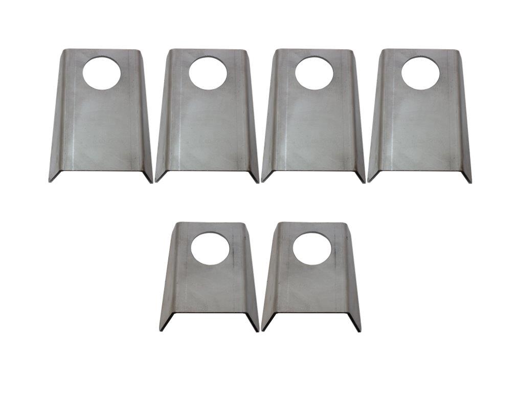 Rust Buster Frame Repair Body Mount Kit Jeep TJ Frame to Body Mount Brackets For 97-06 Jeep TJ Wrangler Rust Buster - RB4018
