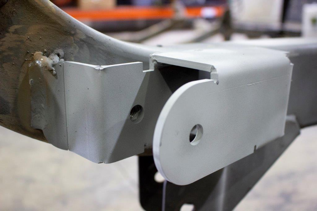 Rust Buster Frame Repair Control Arm Brackets Jeep TJ Rear Upper Control Arm Bracket Driver Side For 97-06 Jeep TJ Wrangler Rust Buster - RB4021L