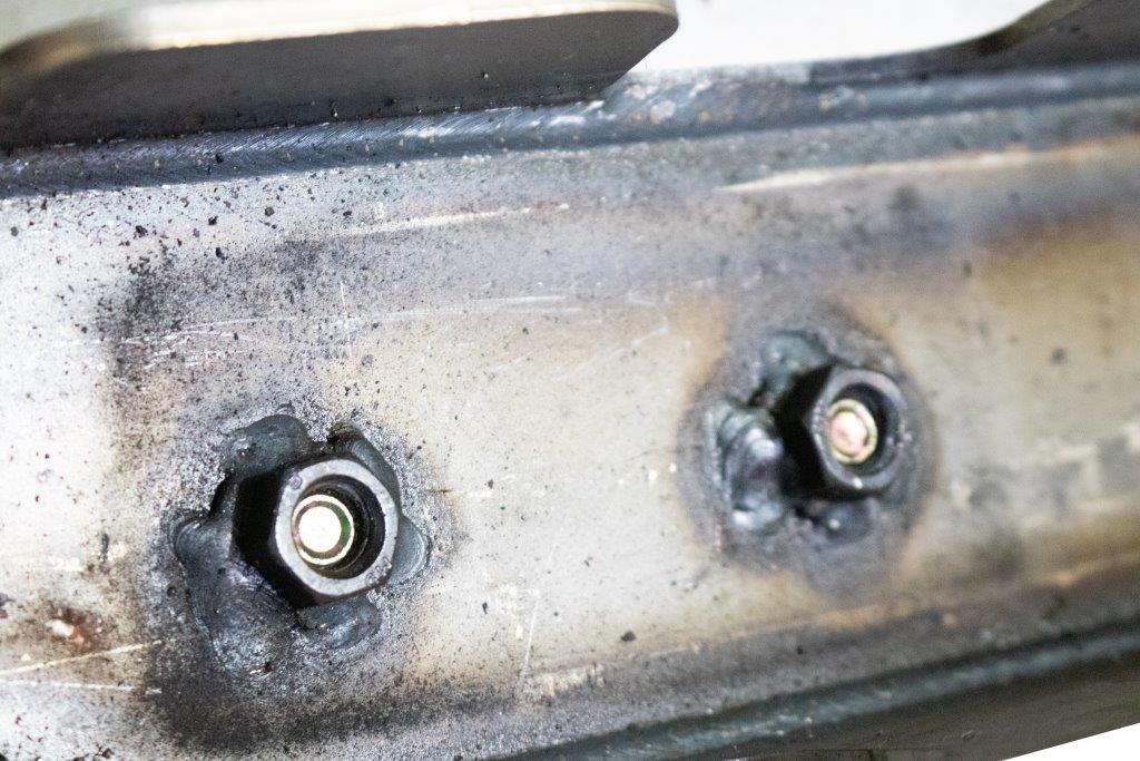 Rust Buster Frame Repair Vehicle Frame Assembly Wrangler Rear Frame Section Left For 07-18 Wrangler JK Raw Steel Rust Buster - RB5051L