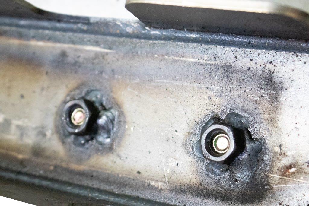 Rust Buster Frame Repair Vehicle Frame Assembly Wrangler Rear Frame Section Right For 07-18 Wrangler JK Raw Steel Rust Buster - RB5051R