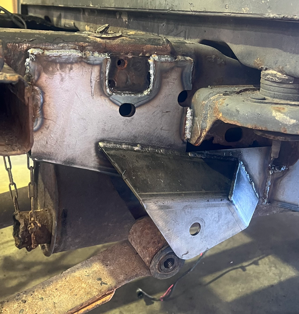 Rust Buster Frame Repair Leaf Springs Center Rear Frame Section with Forward Leaf Spring Mount For 2004-2008 Ford F-150 Right Rust Buster - RB7071R