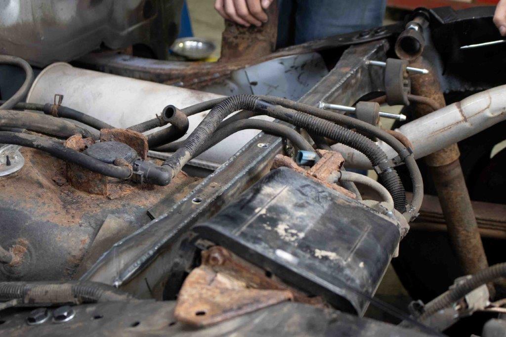 Rust Buster Frame Repair Crossmember 95-04 Tacoma Fuel Tank Crossmember Rust Buster - RB7117