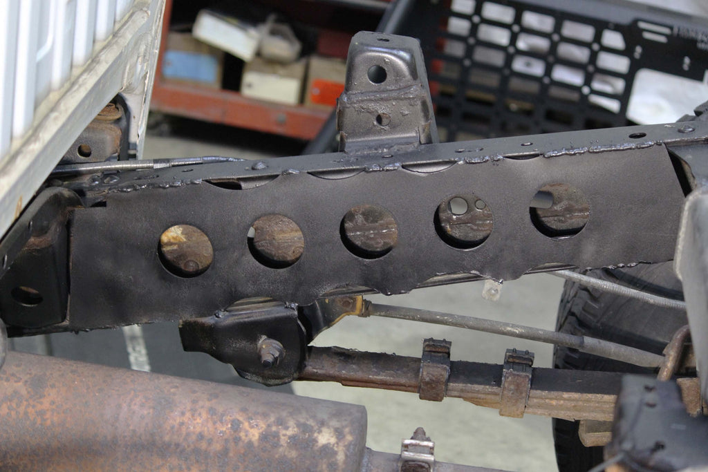Rust Buster Frame Repair Steering Box 05-Present Tacoma Boxing Plates Rust Buster - RB7118