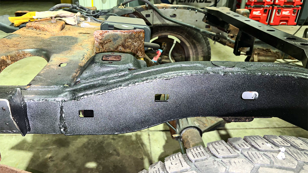 Rust Buster Frame Repair Frame Stiffener Rust Buster 2004-2012 Colorado/Canyon Crew Cab Rear Over Axle Frame Section Driver Side - RB7502L
