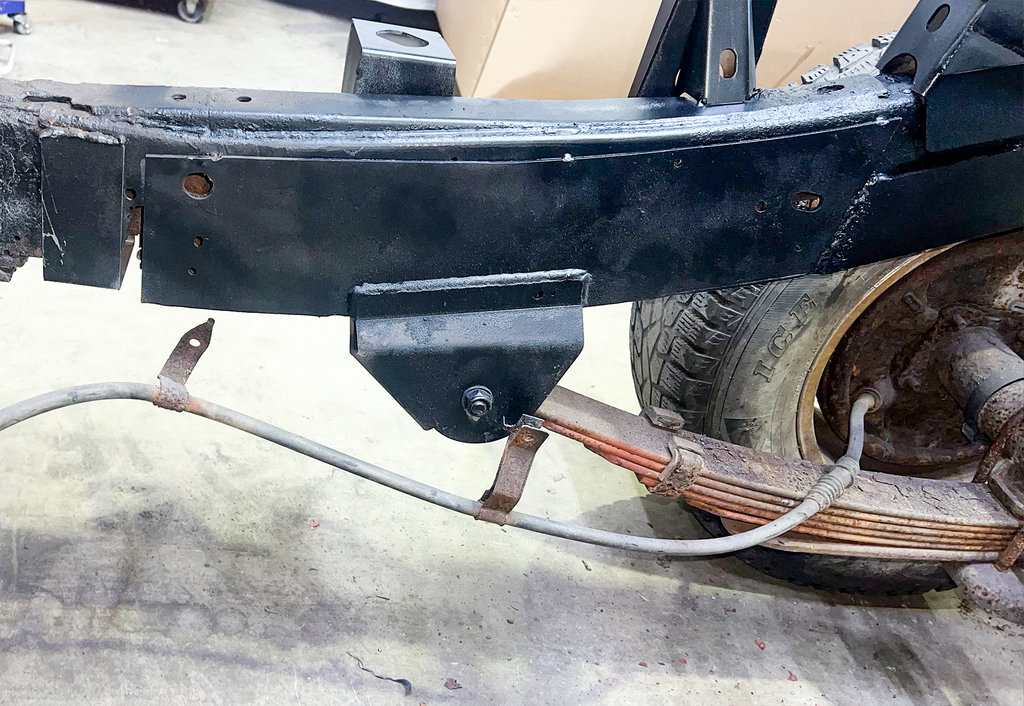 Rust Buster Frame Repair Leaf Springs Rust Buster 2004-2012 Colorado/Canyon Rear Forward Leaf Spring Mount Passenger Side - RB7503R