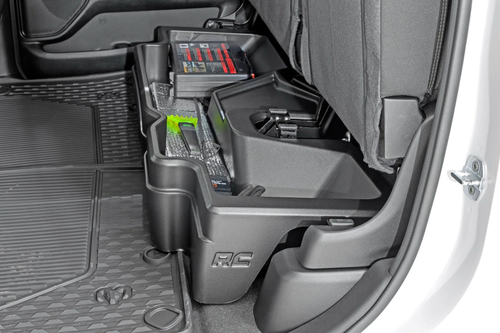 Rough Country Underseat Storage Under Seat Storage Crew Cab 19-22 Ram 1500 2WD/4WD Rough Country - RC09421A