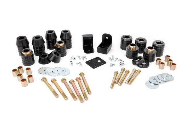 Rough Country Body Lift 1 Inch Body Mount Lift Kit 97-06 Wrangler TJ Rough Country - RC607