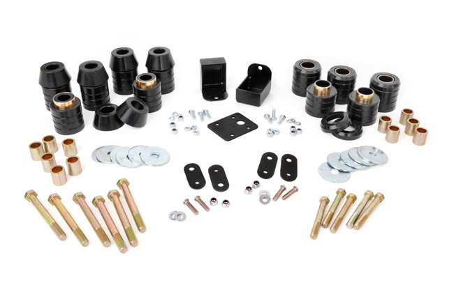 Rough Country Body Lift 1 Inch Body Mount Lift Kit 87-95 Wrangler YJ Rough Country - RC609