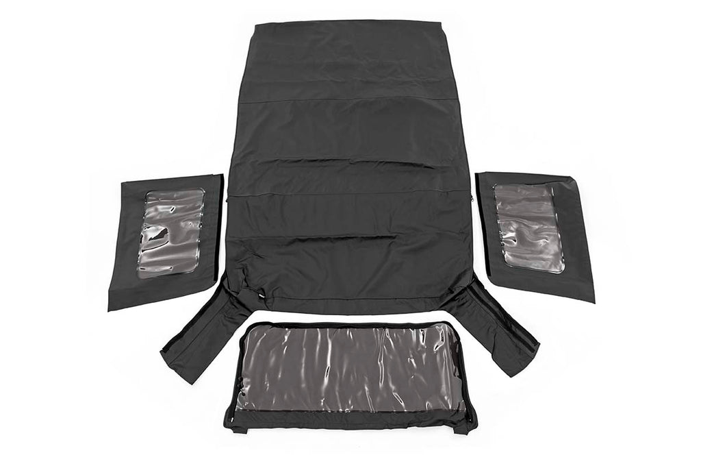 Rough Country Soft Tops Jeep Replacement Soft Top Black 07-09 JK Wrangler 4 Door Rough Country - RC85130.35