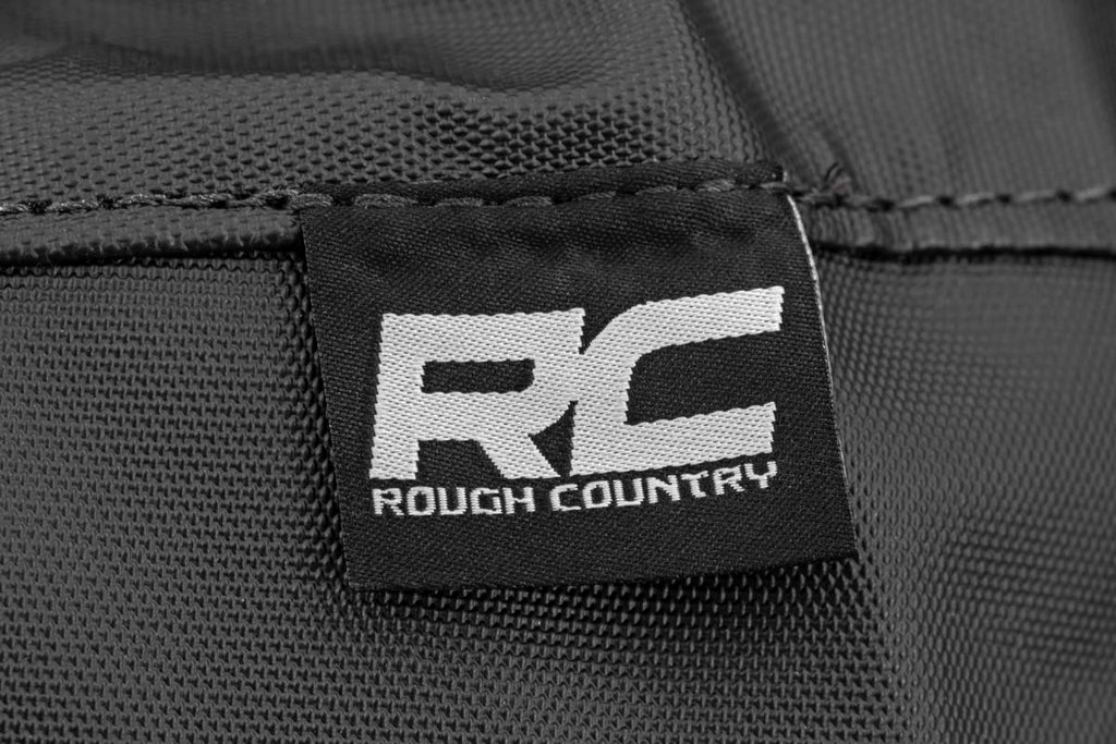 Rough Country Soft Tops Jeep Replacement Soft Top Black 10-18 Wrangler JK 2 Door Rough Country - RC85460.35