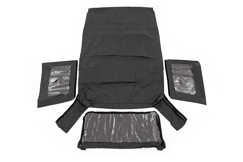 Rough Country Soft Tops Jeep Replacement Soft Top Black 10-18 Wrangler JK 4 Door Rough Country - RC85570.35