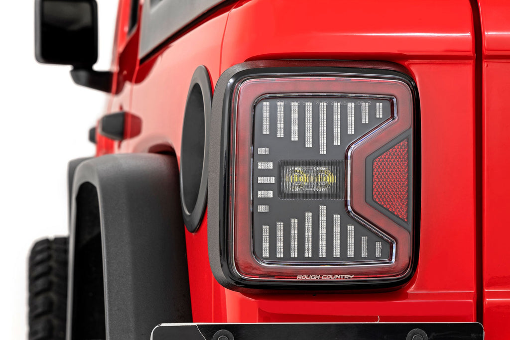 Rough Country Tail light LED Tail light 18-22 Jeep Wrangler JL 4WD Rough Country - RCH5900