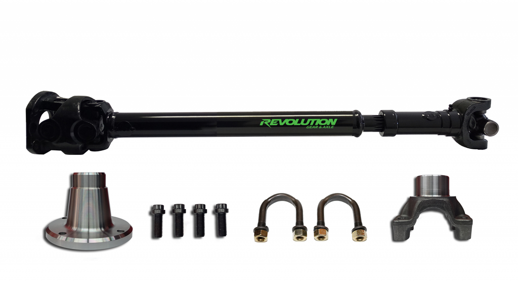 Revolution Gear & Axle Drive Shaft JK Front 1350 CV Driveshaft 2 or 4 Door with Pinion Yoke Revolution Gear and Axle - REV-DS-JK-1350F-PY