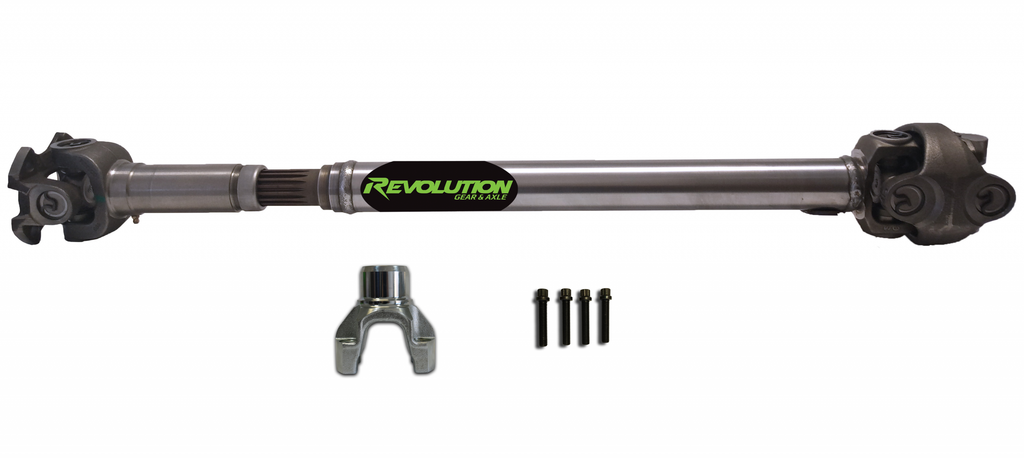 Revolution Gear & Axle Drive Shaft JT Front 1350 CV Driveshaft Overland Flange Style Revolution Gear and Axle - REV-DS-JT-1350F-OVR-F