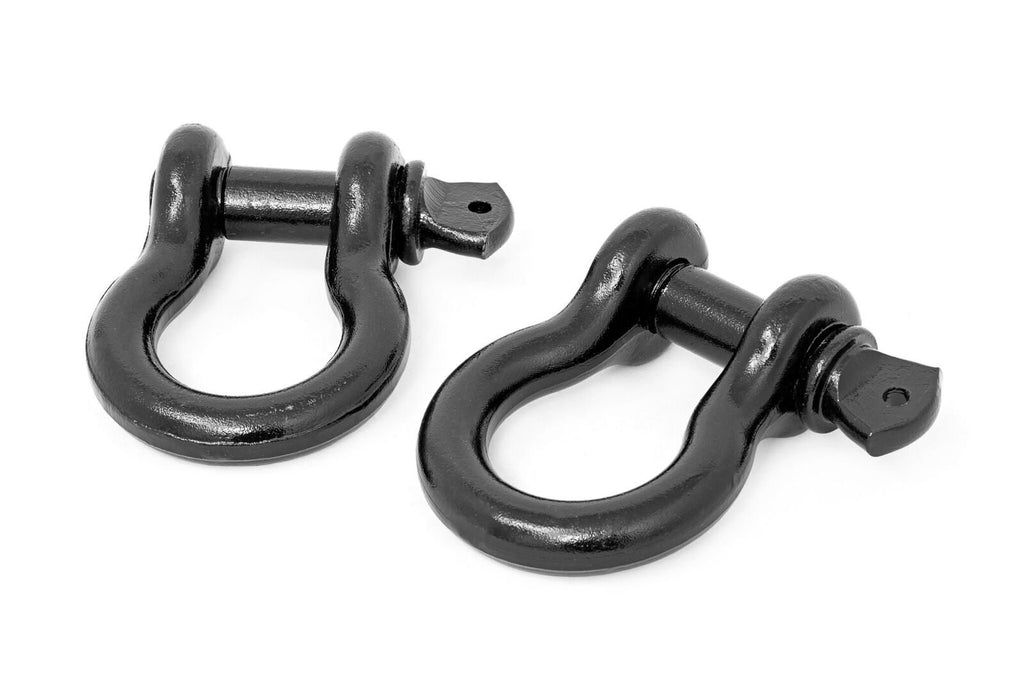 Rough Country D Ring D-Ring Set Black Sold as a Pair Rough Country - RS121