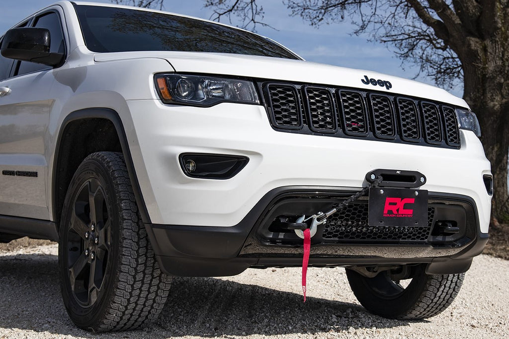 Rough Country Winch Hardware Kit Hawse Fairlead License Plate Mount Rough Country - RS138