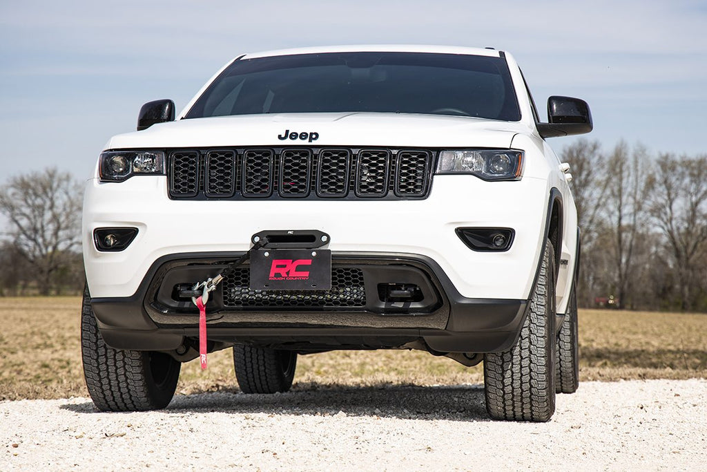 Rough Country Winch Hardware Kit Hawse Fairlead License Plate Mount Rough Country - RS138