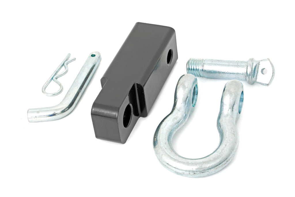 Rough Country D Ring 2 Inch Receiver D-Ring Kit W/ Pin Rough Country - RS157A