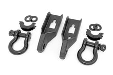 Load image into Gallery viewer, Rough Country Tow Hook Ford Tow Hook to Shackle Conversion Kit w/D-Ring &amp; Rubber Isolators 09-20 F-150 Rough Country - RS158
