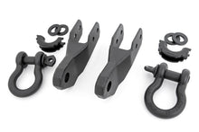 Load image into Gallery viewer, Rough Country Tow Hook GM Tow Hook to Shackle Conversion Kit w/D-Rings and Rubber Isolators (15-20 Canyon/Colorado) Rough Country - RS167