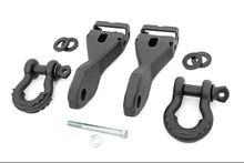 Load image into Gallery viewer, Rough Country Tow Hook Tow Hook Brackets D-Ring Combo 14-18 Chevy Silverado 1500 Rough Country - RS170