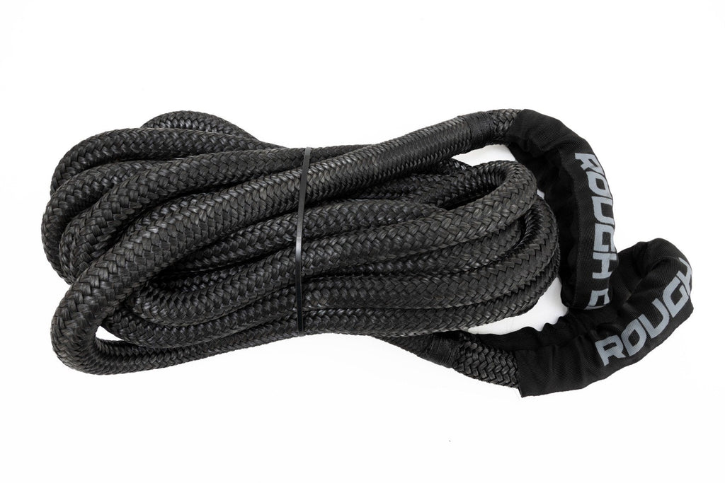 Rough Country Winch Rope Kinetic Recovery Rope 1 Inch x 30 Feet 30,000lb Capacity Rough Country - RS173