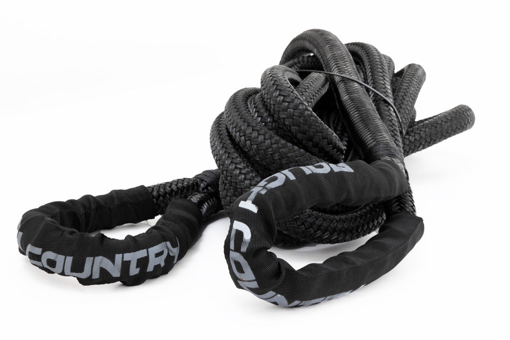 Rough Country Winch Rope Kinetic Recovery Rope 1 Inch x 30 Feet 30,000lb Capacity Rough Country - RS173
