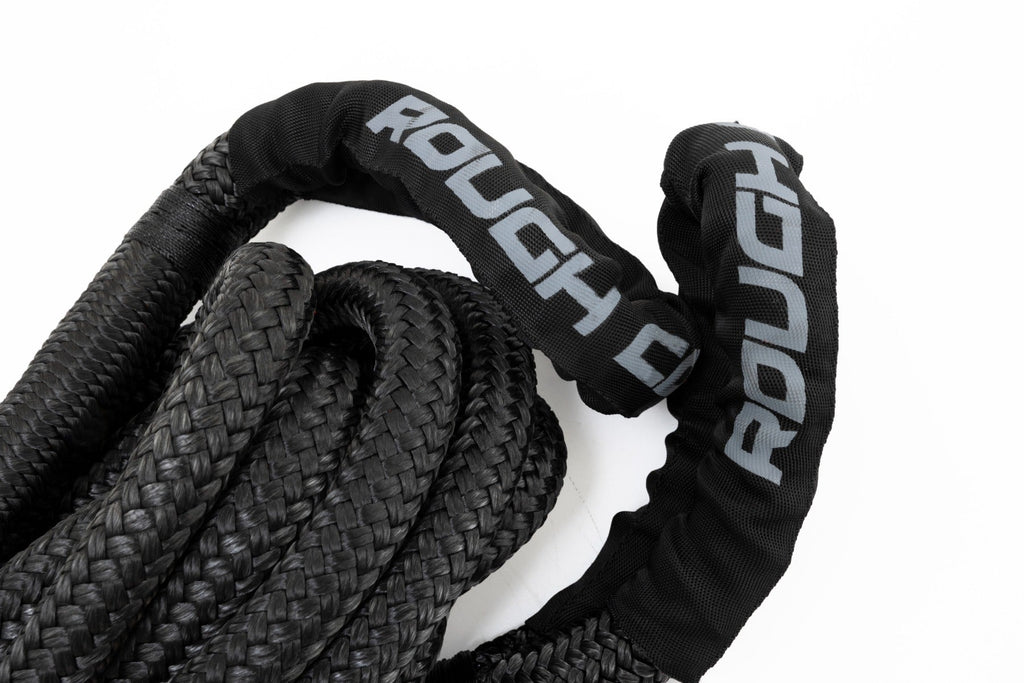Rough Country Winch Rope Kinetic Recovery Rope 1 Inch x 30 Feet 30,000lb Capacity Rough Country - RS173