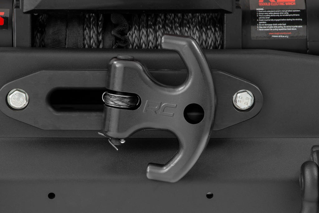 Rough Country Winch Hardware Kit Multi-Function Winch Cleat Black Rough Country - RS175B