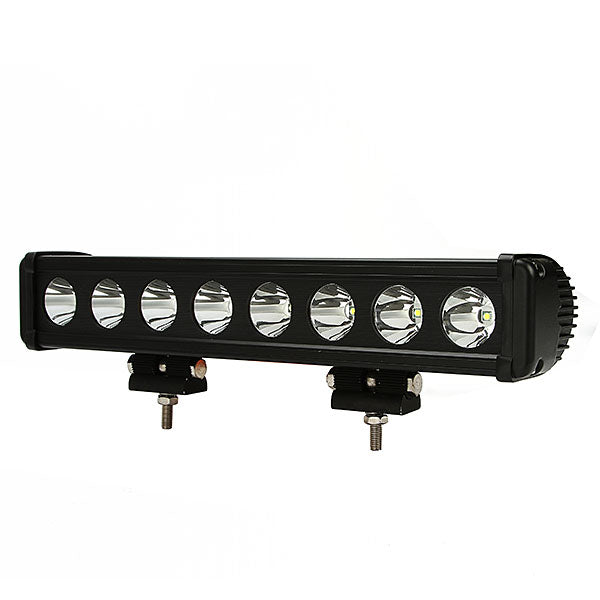 Quake LED Light Bar 15 Inch LED Light Bar Single Row 80 Watt Spot Rogue Series - QUR123
