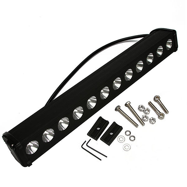Quake LED Light Bar 23 Inch LED Light Bar Single Row 120 Watt Spot Rogue Series - QUR124