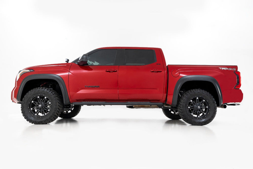 Rough Country Fender Flares Sport Style Fender Flares Flat Black Toyota Tundra 2WD/4WD (22-23) Rough Country - S-T42211