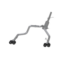 Load image into Gallery viewer, MBRP Exhaust Exhaust System Kit Quad Carbon Fiber Tips. - S50043CF