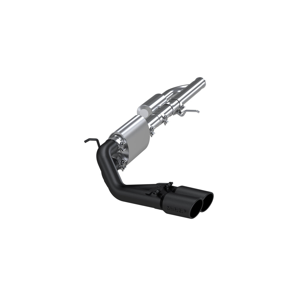 MBRP Exhaust Exhaust System Kit Black Coated Aluminized Steel. - S5081BLK