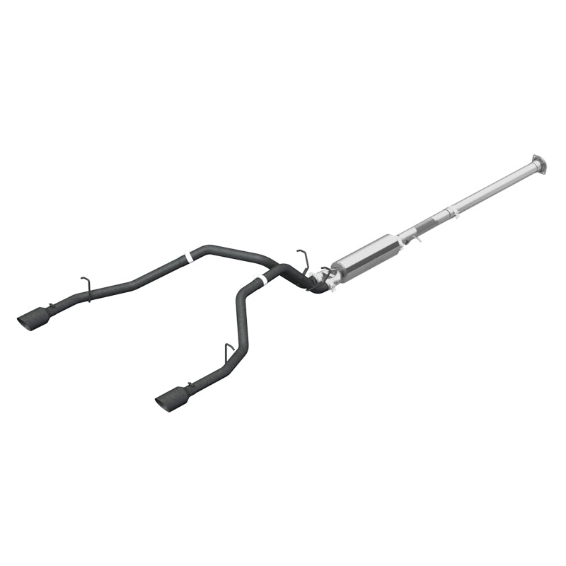 MBRP Exhaust Exhaust System Kit Black Coated Aluminized Steel. - S5152BLK