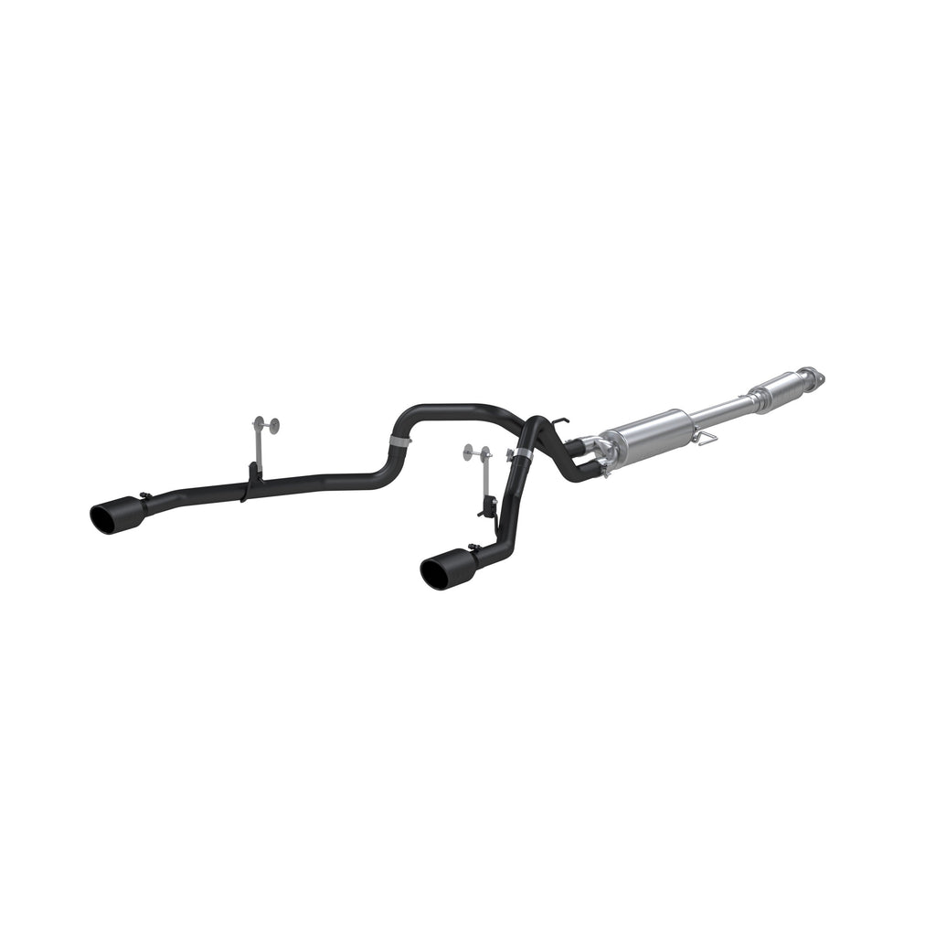 MBRP Exhaust Exhaust System Kit Black Coated Aluminized Steel. - S5215BLK
