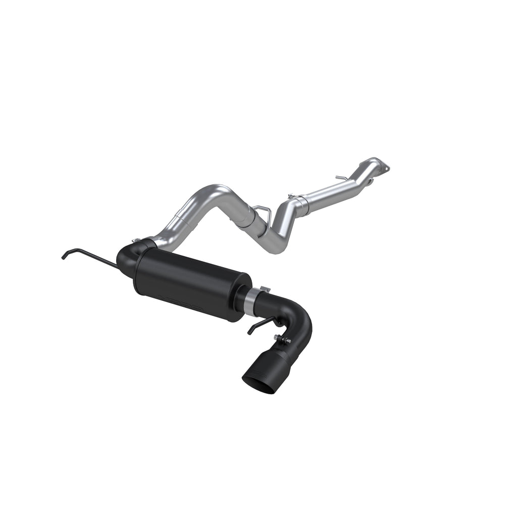 MBRP Exhaust Exhaust System Kit Black Coated Aluminized Steel. - S5235BLK