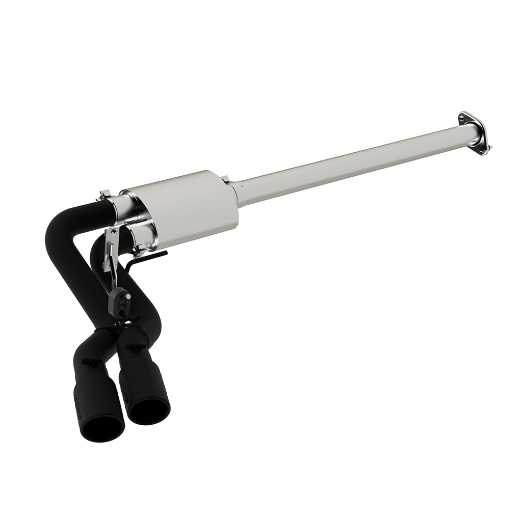 MBRP Exhaust Exhaust System Kit Black Coated Aluminized Steel. - S5260BLK