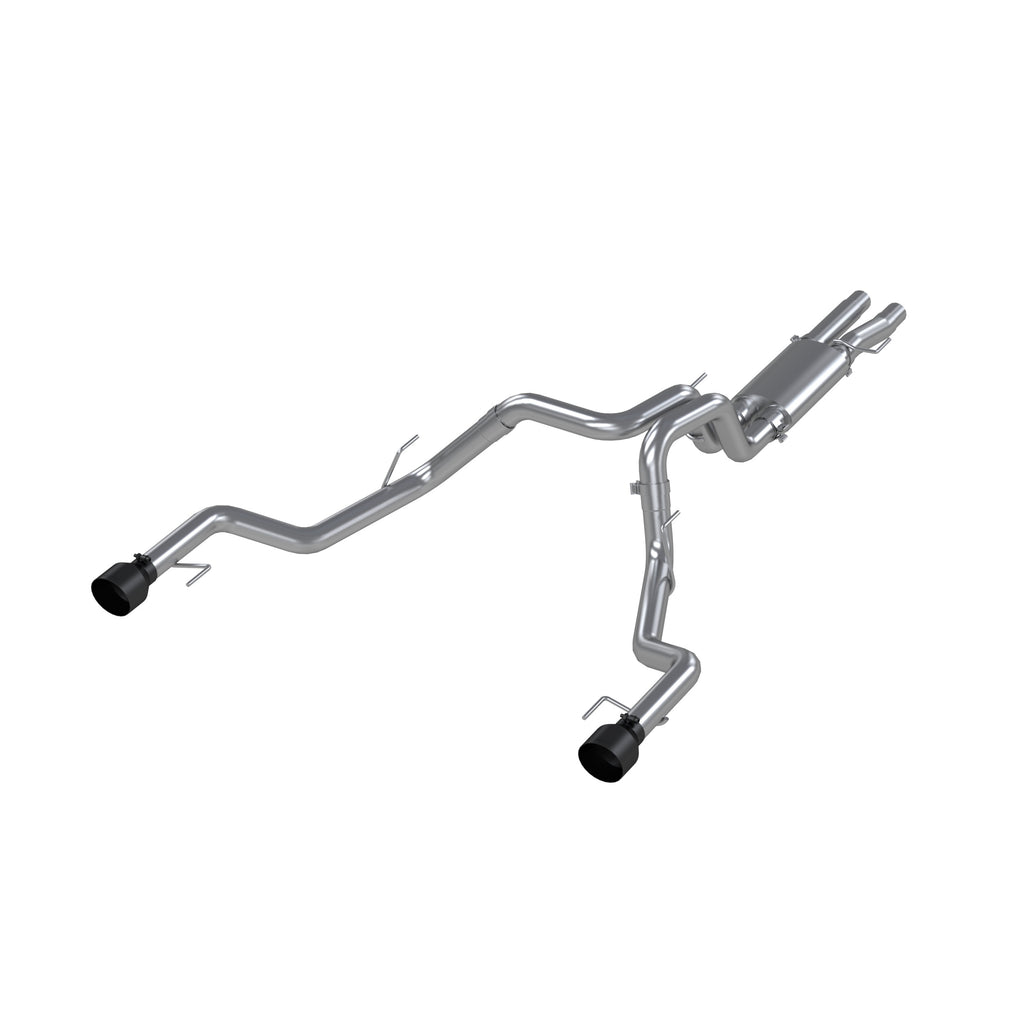 MBRP Exhaust Exhaust System Kit T409 Stainless Steel with Black Tips. - S5264409