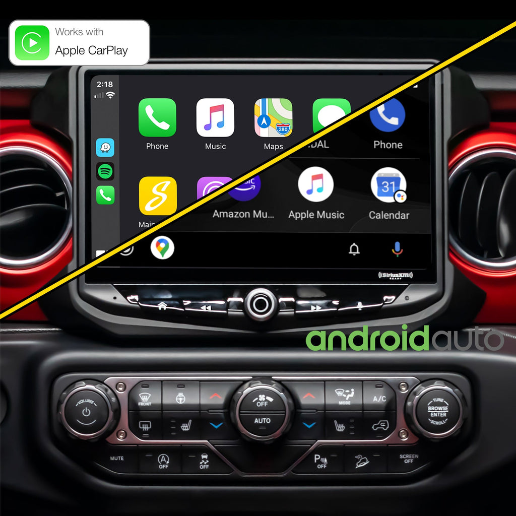 Stinger Off-Road Multimedia Jeep Wrangler JL and Gladiator JT (2018-2022) HEIGH10 10" Touchscreen Radio Plug-and-Play Replacement Kit | Displays Vehicle Information and Off-Road Mode